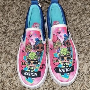 NWT LOL Surprise Doll Gym Shoes